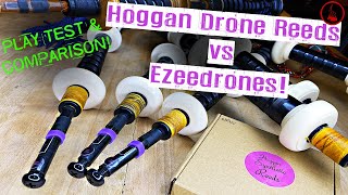 Hoggan Synthetic Highland Bagpipe Drone Reeds vs Ezeedrones (HD)