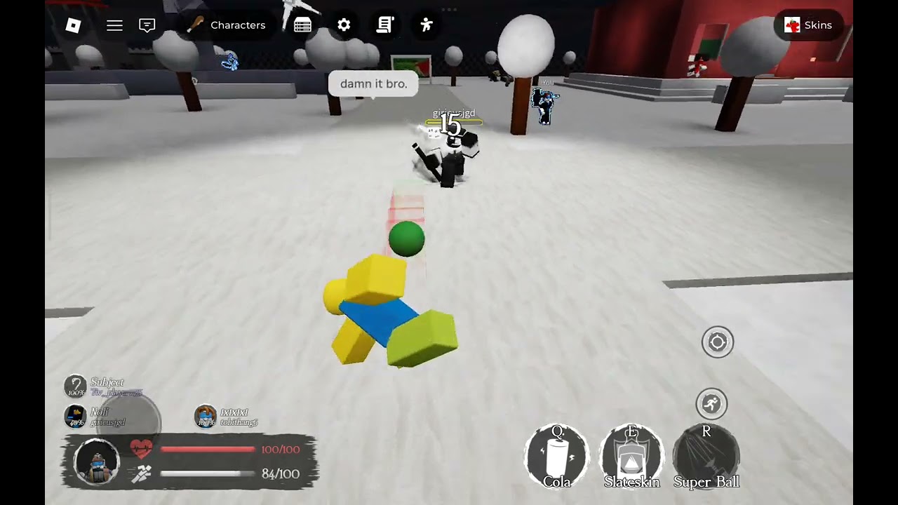 I found A Player who is bug breaking. (The nick name is. Shedletsky). In untitled forsaken engine.