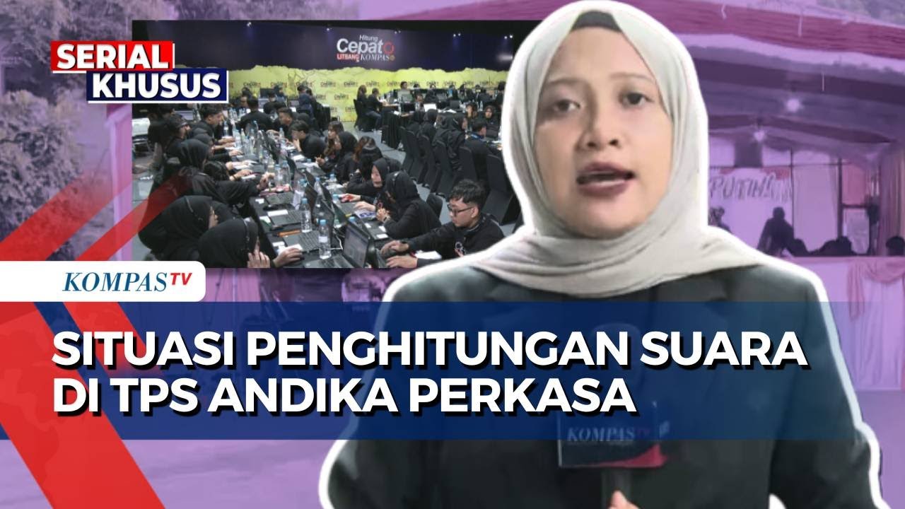 Intip Proses Penghitungan Suara di TPS Andika Perkasa di Jawa Tengah | SERIAL PILKADA