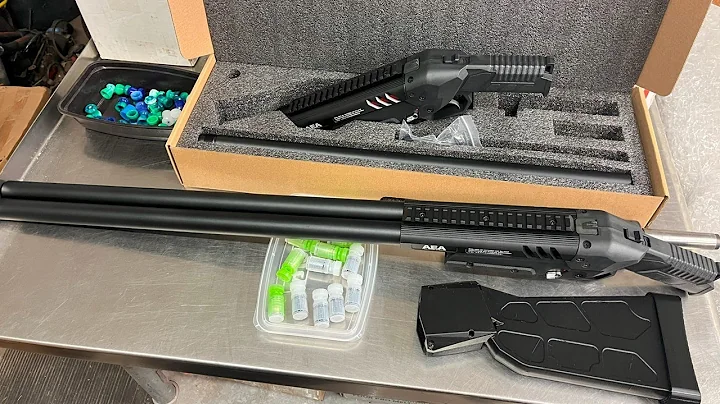 The New AEA Harpoon Magnum 72cal w/22" barrels now available at Texoma Precision Pellets VID186