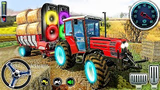 Farm Tractor Driving Games 3D - Combine Harvester Transport Driver Sim | Android Gameplay screenshot 2