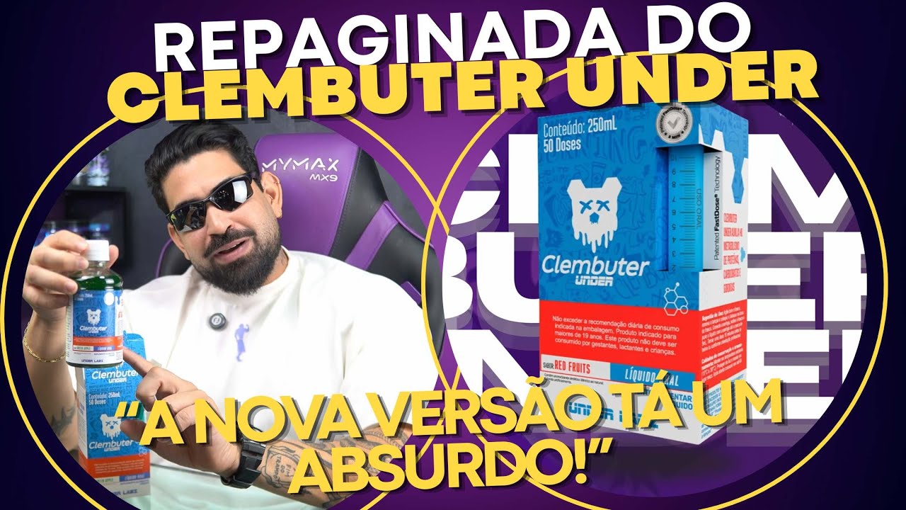 NOVO CLEMBUTER UNDER FICOU BOM? SERÁ QUE EMAGRECE? - YouTube