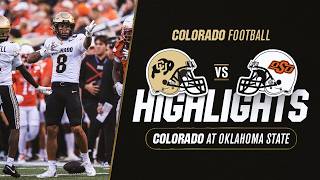 HIGHLIGHTS: Colorado Football at Oklahoma State | 10.24.26