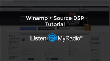 Listen2MyRadio - Winamp + SHOUTcast DSP Streaming Tutorial