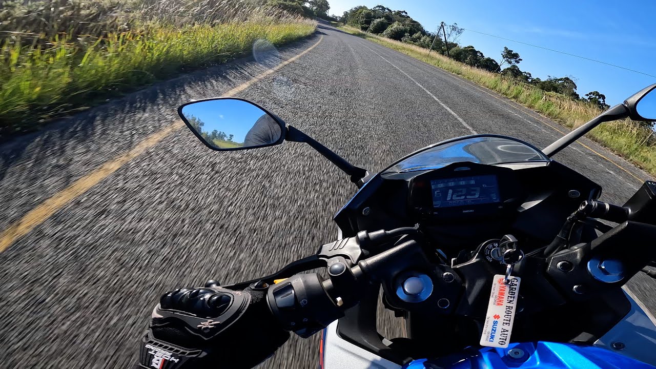Gsxr250 Ride To Beach+ pure sound [4k] Pov - YouTube