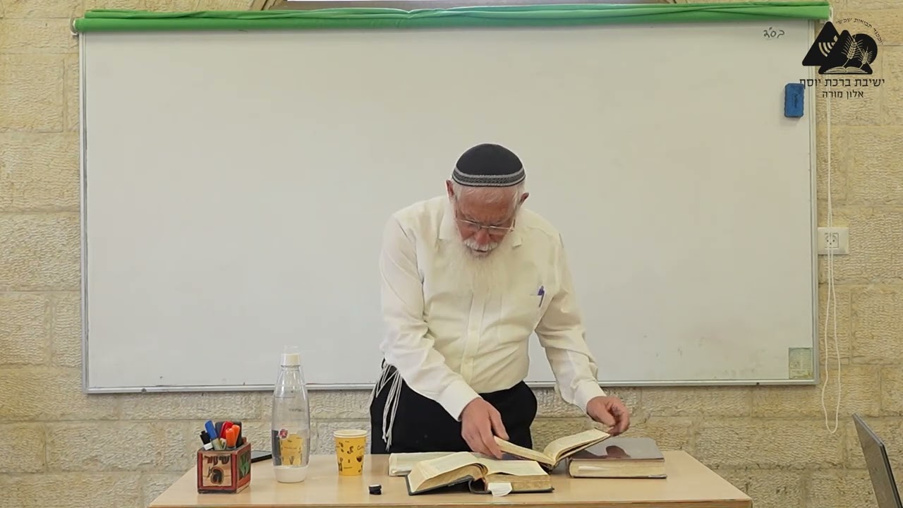 הלכות מוקצה | הרב אליקים לבנון | הלכות שבת תשפ"ה | 1