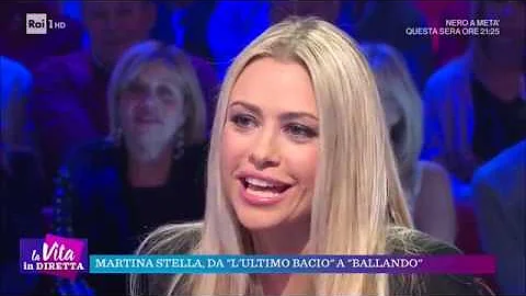 Martina Stella, da "L'ultimo bacio" a "Ballando" - La vita in diretta 13/12/2018