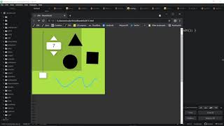 Scrolling Mobile Pages with Interactive Canvas Content in ZIM