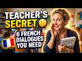 20 MINUTES OF Beginner French Conversations | Practice Speaking French Daily