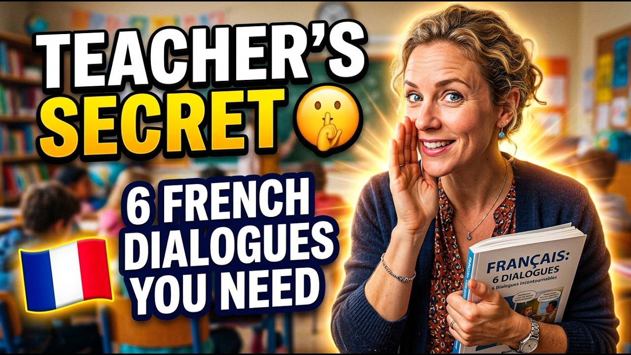 20 MINUTES OF Beginner French Conversations | Practice Speaking French ...