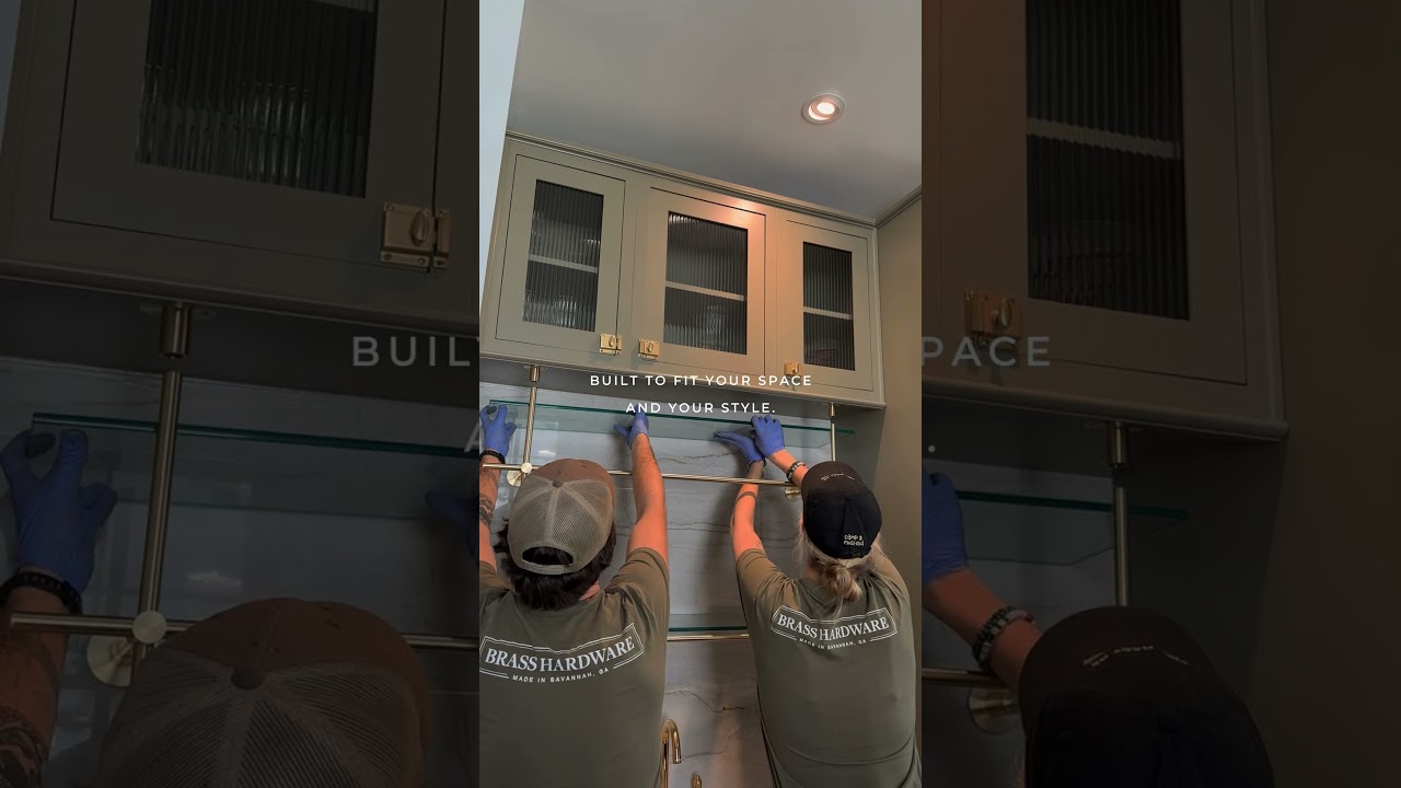 Brass Hardware. Solid Brass, Modular Design, Built to Last