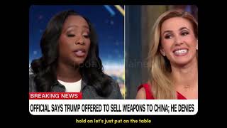 Trump denies offering to sell weapons to China's Xi Jin Ping