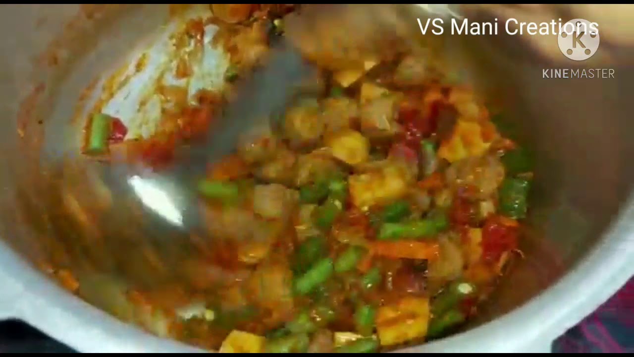 vegetable kuruma for rice/குருமா குழம்பு 😋😋😋 YouTube