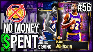 I SNIPED MY FIRST GOAT CARD + LVL 40 *FREE* INVINCIBLE CARD! NO MONEY SPENT #56 - NBA 2k21 MyTEAM