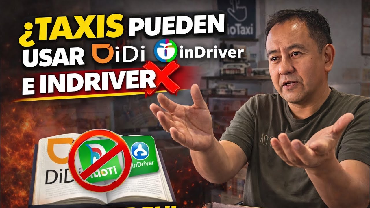 ¿Por qué los taxis de Saltillo NO pueden usar DiDi o InDriver?