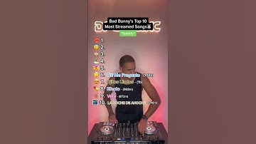 Thumbnail of Bad Bunny’s Top 10 Most Streamed Songs