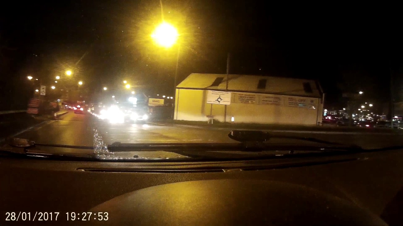 Crash in Aldridge 28/01/2017 YouTube