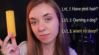 ASMR You can ONLY sleep if you say YES (5 levels of specific questions)