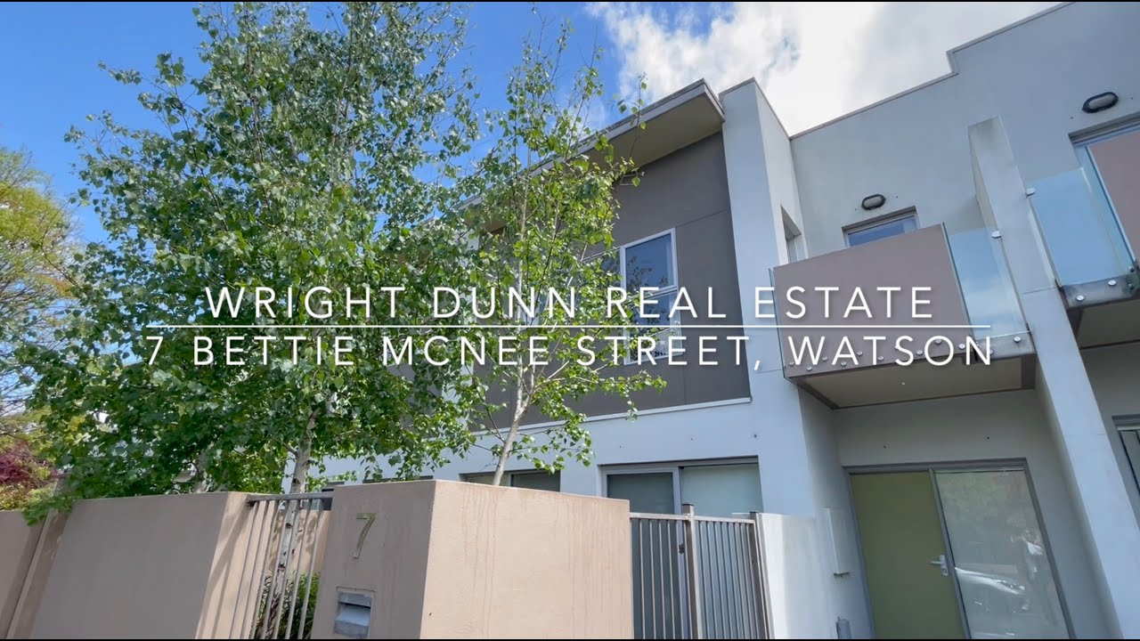 7 Bettie McNee Street, Watson WRIGHT DUNN REAL ESTATE YouTube