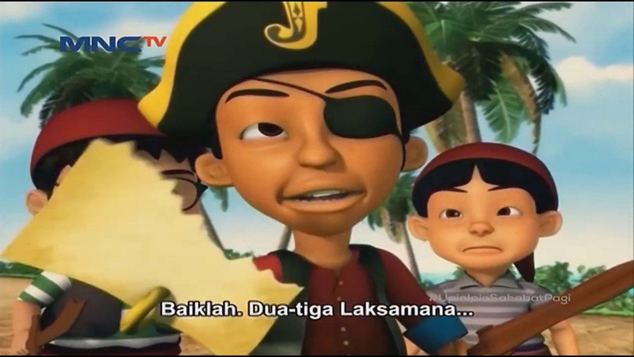 Upin Ipin Batu Raksasa - YouTube