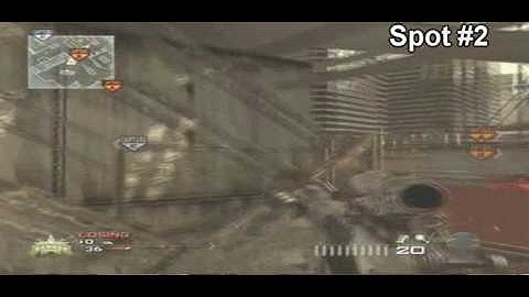 Call of Duty MW2 Sniping Tips  - Sniping Spots on Highrise