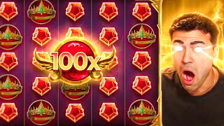 I HIT ANOTHER 100X MULTI ON GATES OF OLYMPUS! (INSANE LUCK)