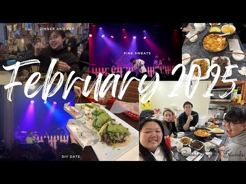 Diary Vlogs| Cooking with friends, Pink Sweats Concert, & DIY date
