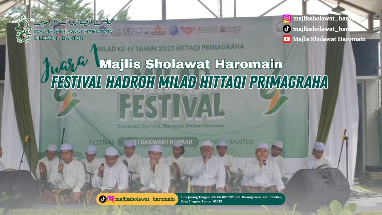 ‼️HADROH MASHOHA || FESTIVAL HADROH HITTAQI PRIMAGRAHA