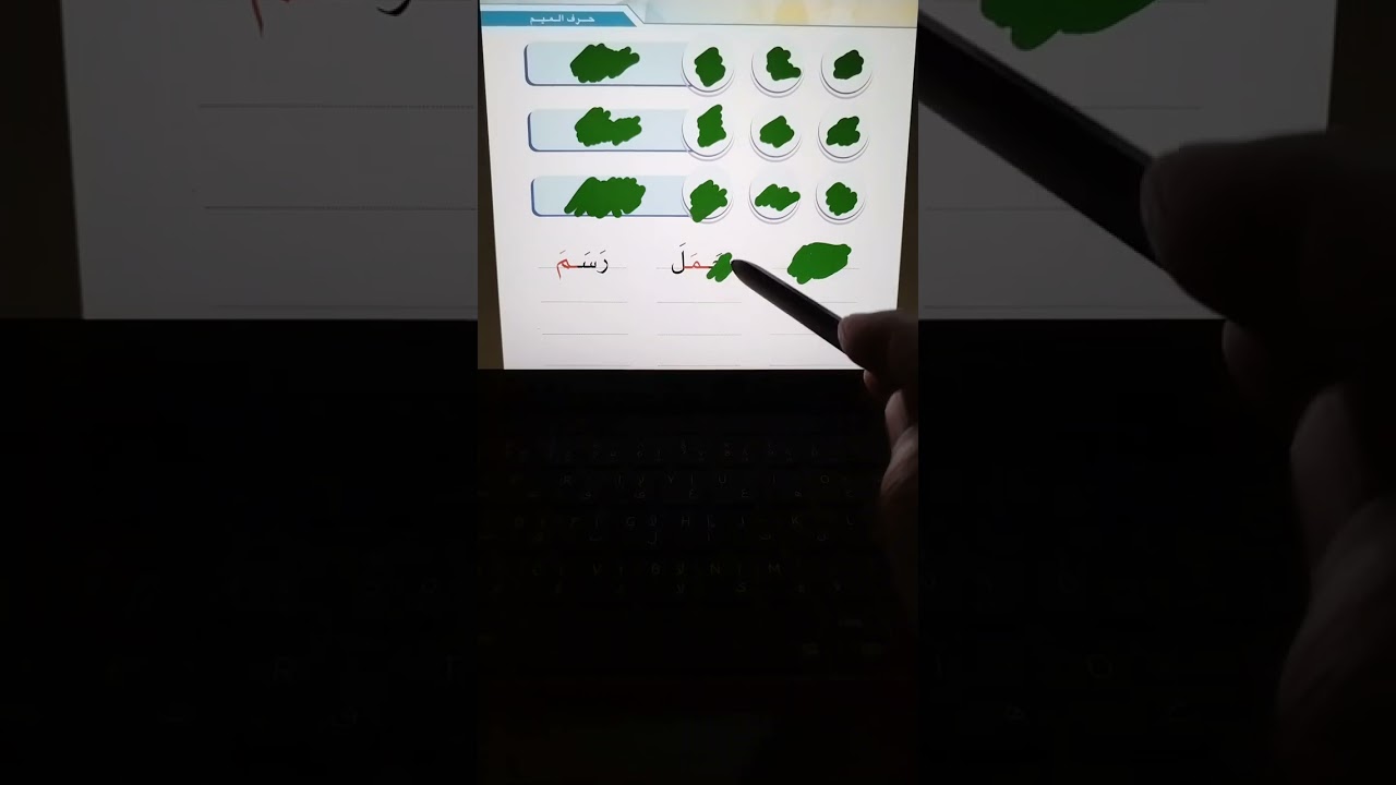 شرح الدرس الأول حرف (م)  الجزء الثاني. من كتاب مشروع انطلاق لتعزيز مهارات القراءة والكتابة 