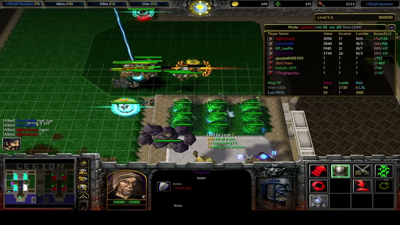 Hướng dẫn war3 LG 3.6a cho người mới tập 11