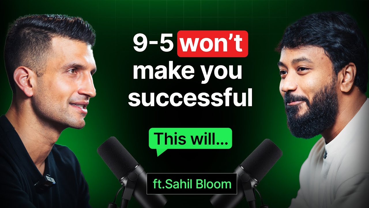 ⁠Podcast with @Sahil_Bloom on Content Creation, Side Hustles & Fitness | GSTH 04