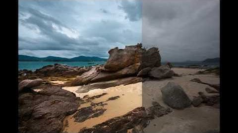 Landscape correction