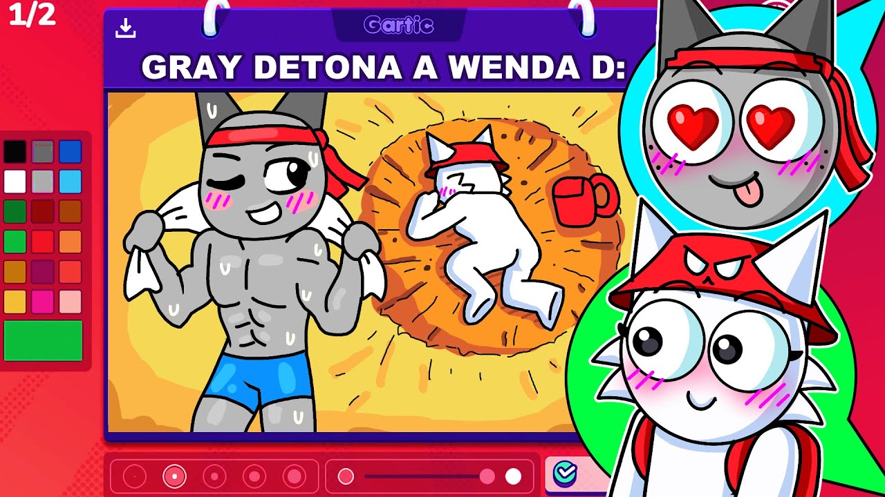 WENDA ES DETONADA 💣😳 EN GARTIC PHONE