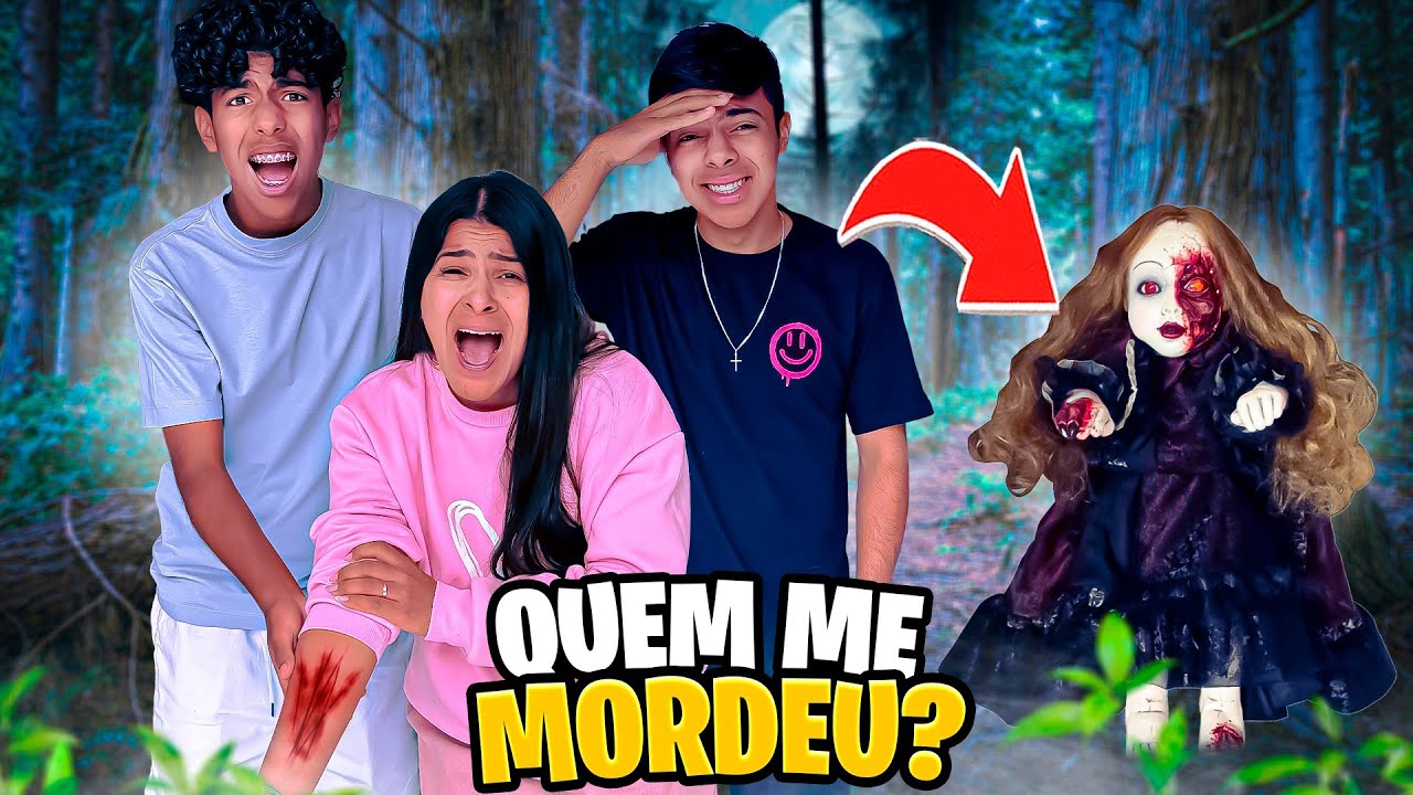 FUI MORDIDA PELA BONECA?*esta doendo muito!