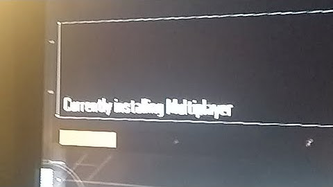 Currently Installing Multiplayer Fix Bo3.