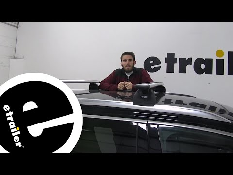 etrailer | Thule WingBar Evo Crossbars Installation - 2018 Audi Q7