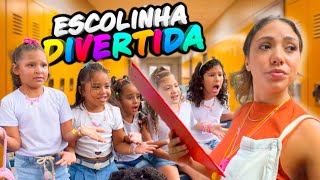 VIREI PROFESSORA DE UMA ESCOLA!!! 📚*bastidores da webserie*