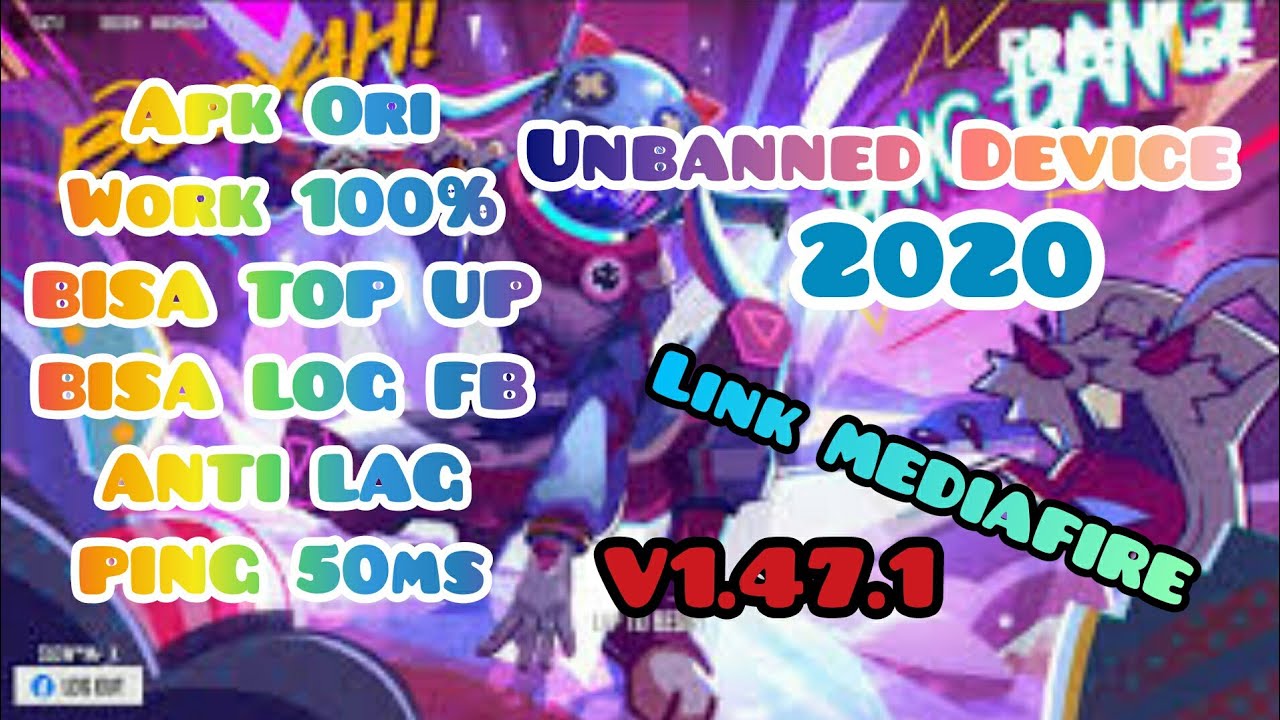 Apk FF Mod Unbanned Device FF Terbaru V1.47.1 Unbanned  