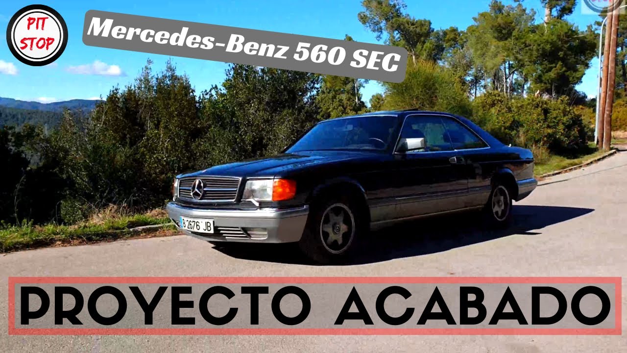 PROYECTO ACABADO Mercedes-Benz 560 SEC || Parte 4
