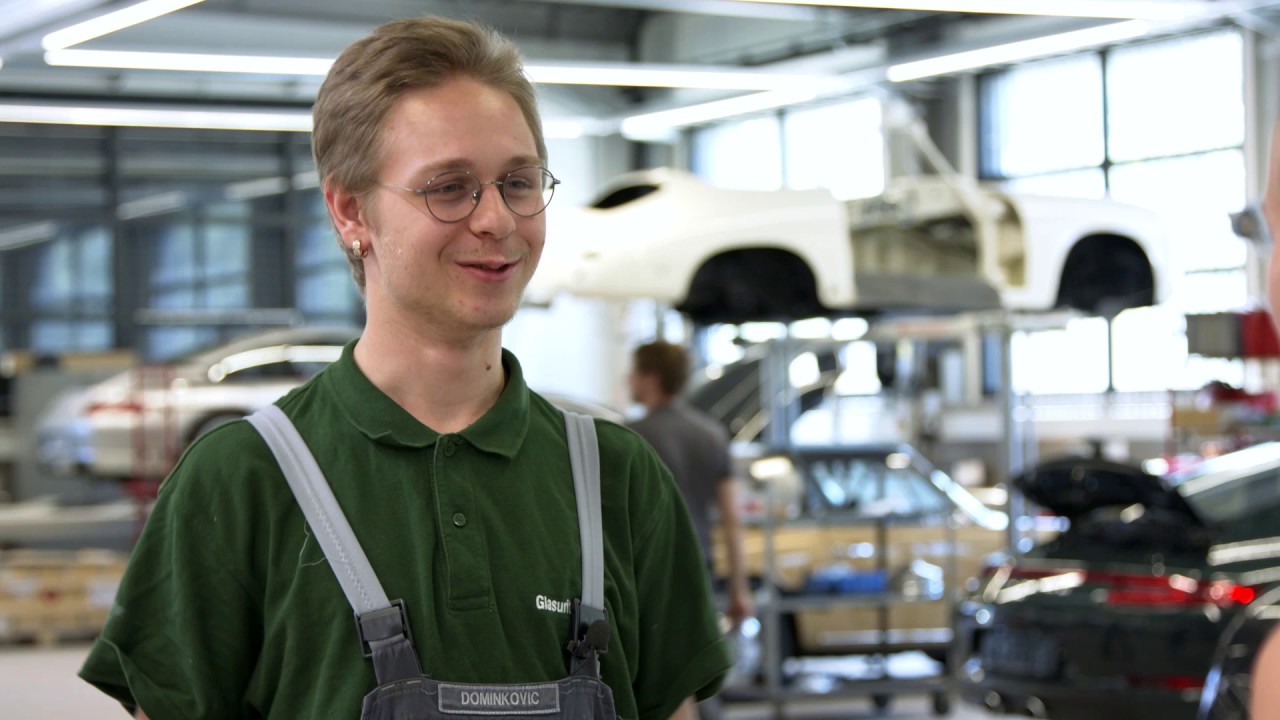 Lehre Bei Porsche Kfz Lackierer In Youtube