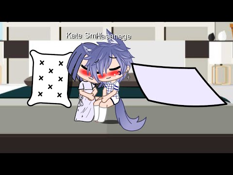 Hasanege wakes up his wife Kate to have a romantic moment with her - Gacha Club animation