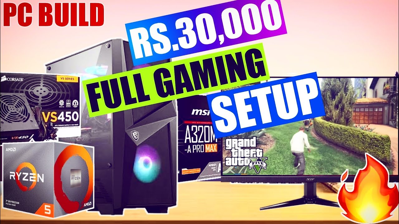 DIY Best Gaming Pc Full Set Under 30000 for Streamer