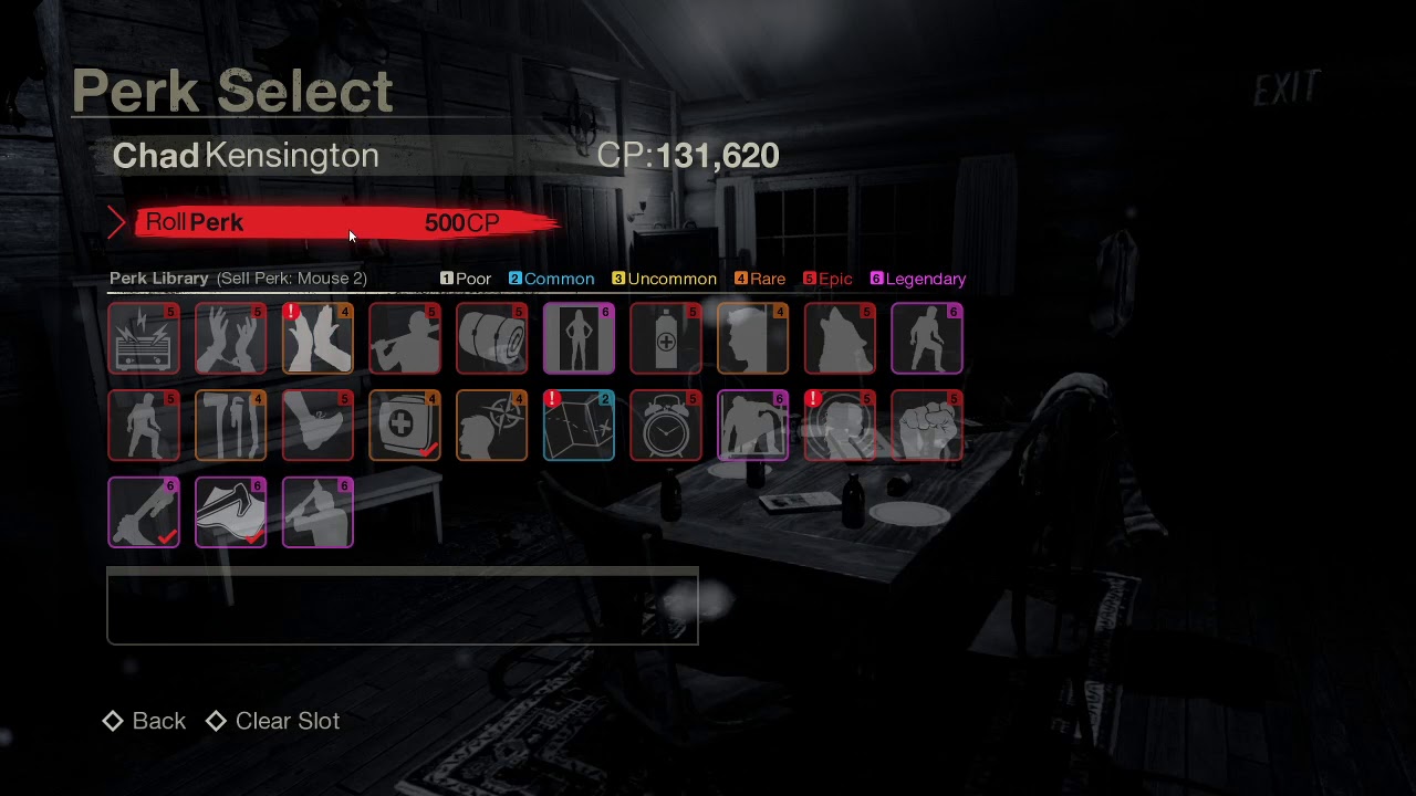 How to properly roll perks in Friday the 13th the game after the final update!
