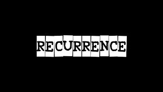 Recurrence Trailer (2014)