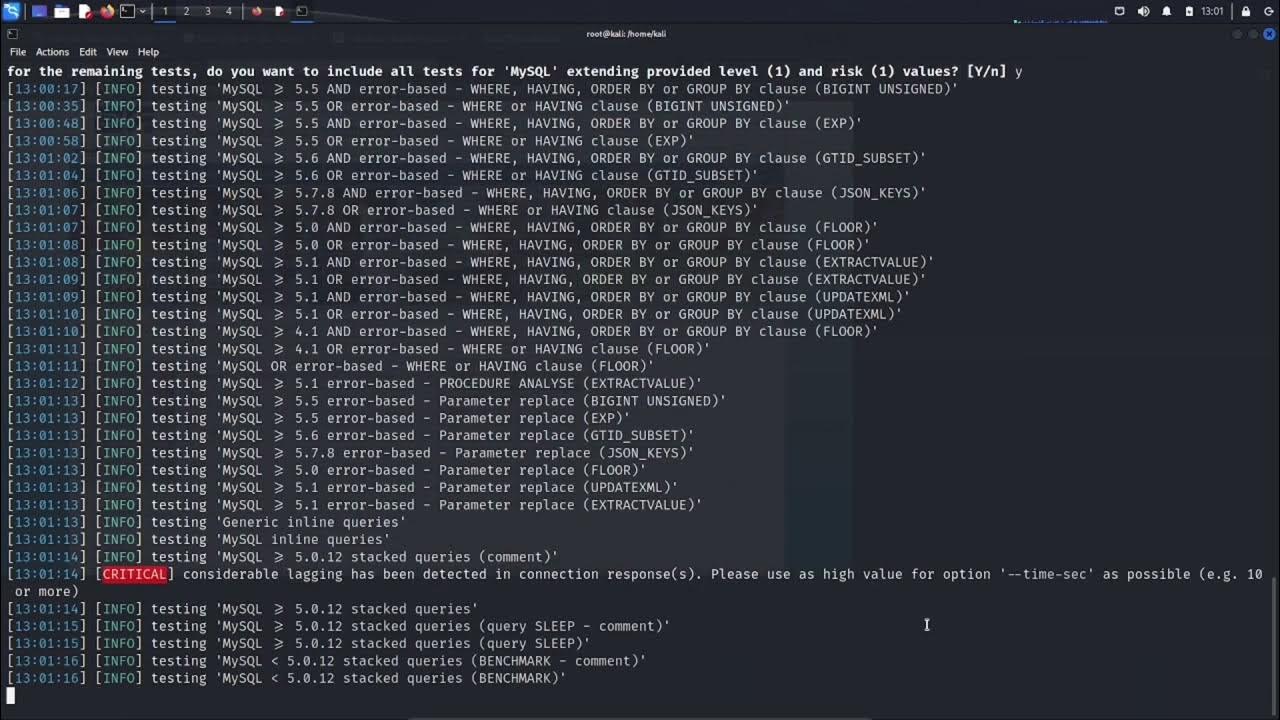 #9 SQL Injection | Database Hacking | SQLmap - YouTube