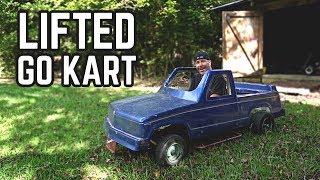 We're building a "monster truck" lifted go kart! commenters have asked
us for years to build kart, and it's finally happening. ike's brother
boug...