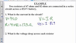 Section 23.1 Simple Circuits