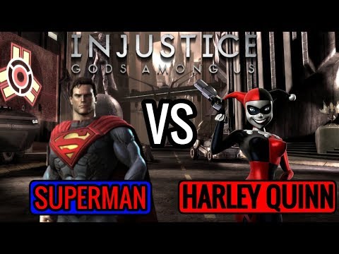 INJUSTICE - SUPERMAN VS HARLEY QUINN!