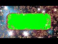 4K Floral Effect Animation Green Screen Royalty 100% Free Footage