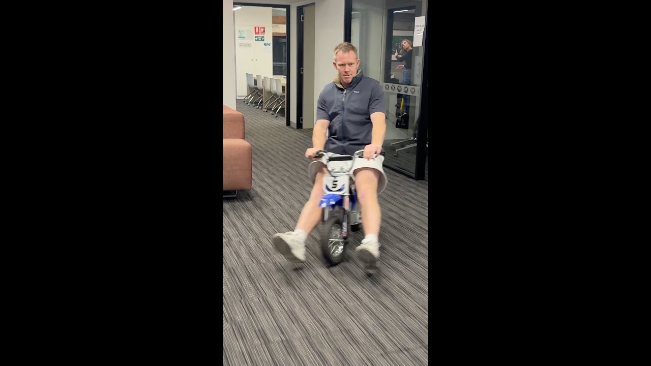 Jack Rolls Through The Office